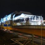 ICC bei Nacht, rechts der Funkturm